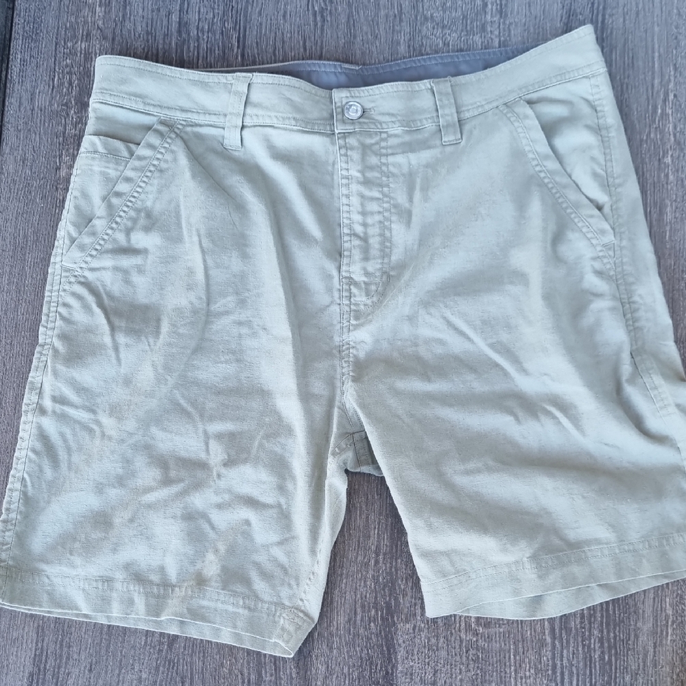 Prana Sage Green Men's Shorts